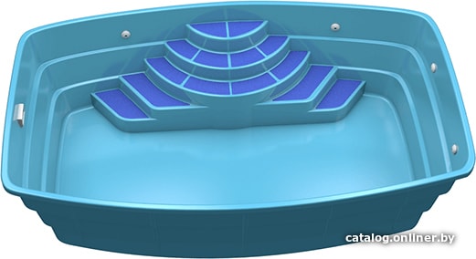 

Композитный бассейн Empire Pools Малибу Econom (5.15x3.15 м)