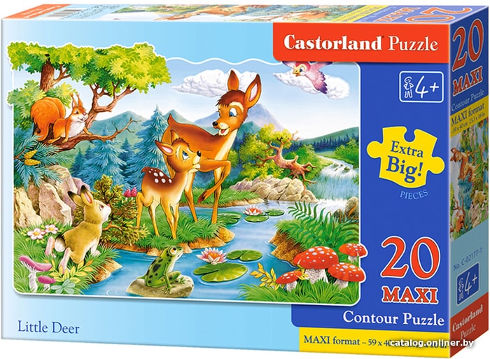 

Мозаика/пазл Castorland Maxi Бэмби Маленький олень C-02177