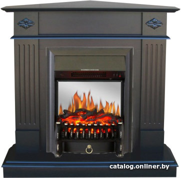 

Каминокомплект Smolcom Brighton Corner STD-ASP с Fobos-S Lux BL LT (венге)