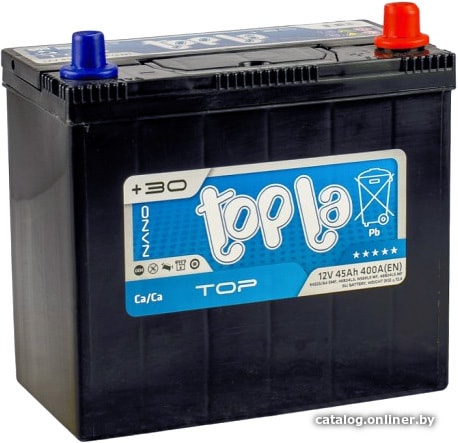 

Автомобильный аккумулятор Topla TOP JIS TT45J (45 А·ч)