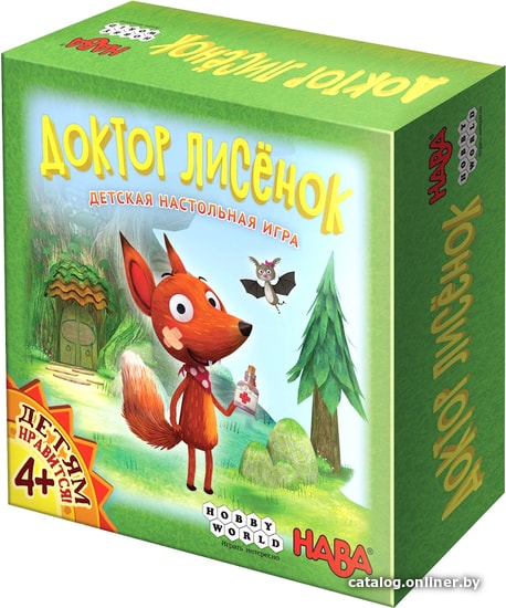 

Настольная игра Мир Хобби Доктор Лисёнок 915130