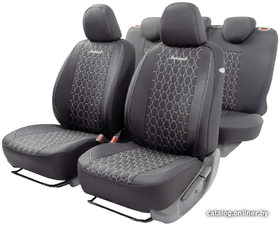 

Комплект чехлов для сидений Autoprofi Verona VER-1505 (черный/белый)