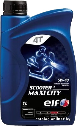 

Моторное масло Elf SCOOTER 4 MAXI CITY 5W-40 1л