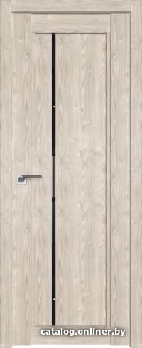 

Межкомнатная дверь ProfilDoors 2.70XN 60x190 (каштан светлый, стекло дождь черный)