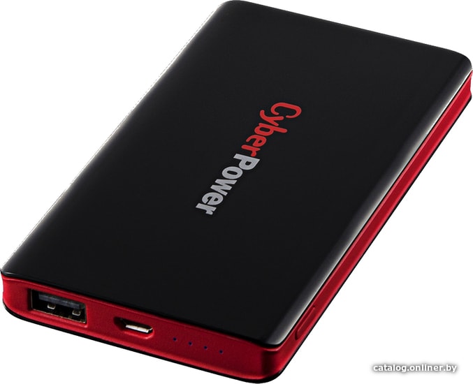 

Внешний аккумулятор CyberPower CP5000PEG (черный/красный)
