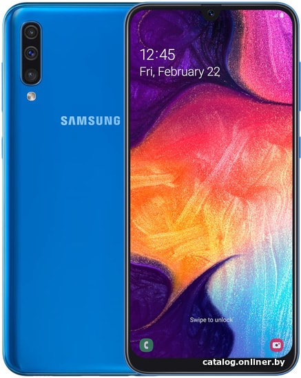 

Смартфон Samsung Galaxy A50 6GB/128GB (синий)