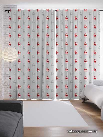 

Комплект штор JoyArty Территория оленей 1.45x2.65 м (2 шт)