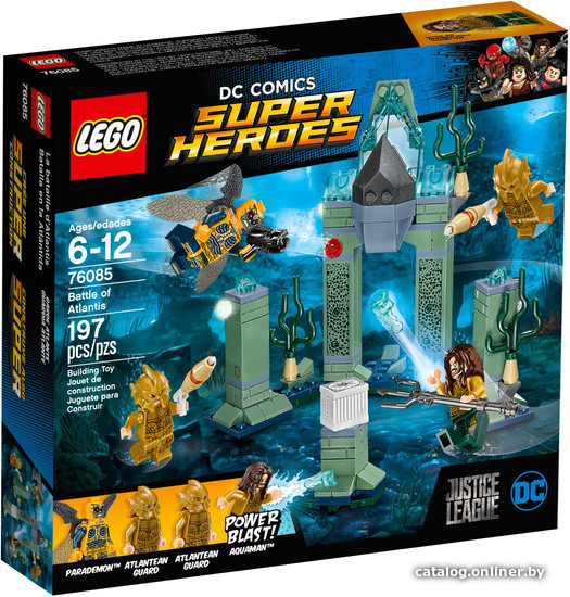 

Конструктор LEGO DC Super Heroes 76085 Лига Справедливости: Битва за Атлантиду