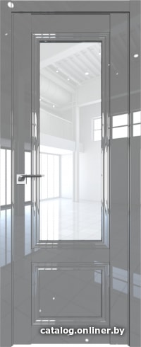 

Межкомнатная дверь ProfilDoors 2.103L 80x200 (грей люкс, стекло прозрачное)