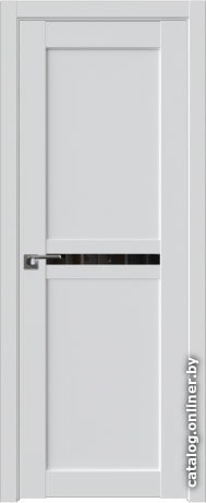 

Межкомнатная дверь ProfilDoors 2.43U 90x200 (аляска/стекло черный триплекс)