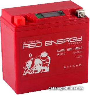 

Мотоциклетный аккумулятор Red Energy DS 12-16.1 (YTX16-BS, YB16B-A) (16 А·ч)