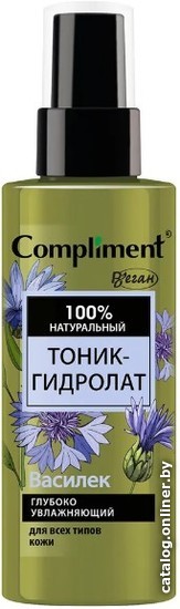 

Compliment Тоник для лица Василек глубоко увлажняющий гидролат (150 мл)
