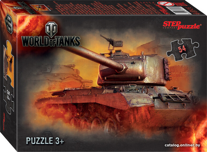 

Пазл Step Puzzle World of Tanks 71171 (54 эл)
