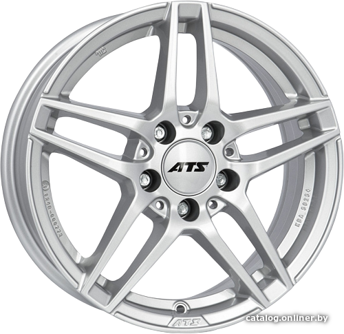 

Литые диски ATS Mizar 17x7.5" 5x112мм DIA 66.5мм ET 47мм Polar Silver