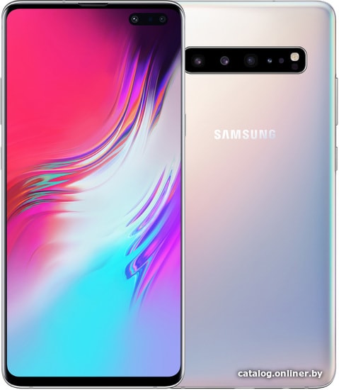 

Смартфон Samsung Galaxy S10 5G SM-G977B 8GB/256GB (серебристый)