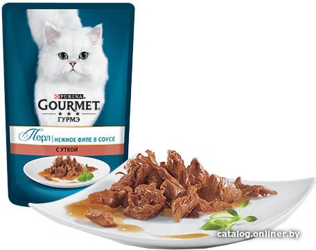 

Пресервы Gourmet Нежное филе в соусе с уткой 85 г