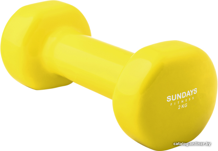 

Гантель Sundays Fitness LKDB-504A 2 кг (желтый)