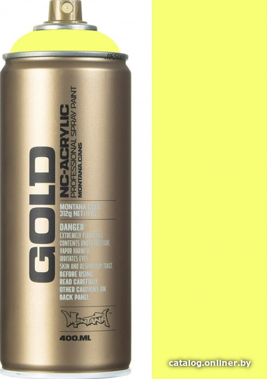 

Краска Montana Gold F1000 283819 0.4 л (flash yellow)