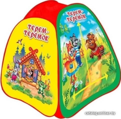 

Игровая палатка Играем вместе Теремок GFA-TEREM01-R