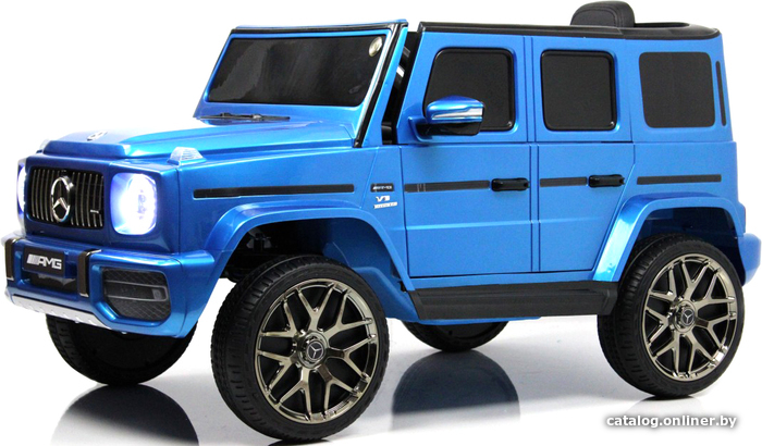 

Электромобиль RiverToys Mercedes-Benz G63 T999TT (синий глянец)