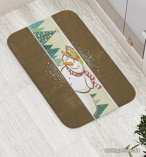 

Коврик для ванной JoyArty Доброта снеговика bath_5713