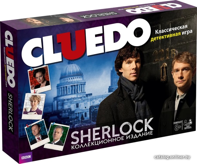 

Настольная игра Hasbro Cluedo Шерлок A4226