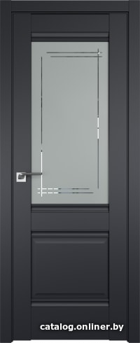 

Межкомнатная дверь ProfilDoors Классика 2U 60x200 (черный/мадрид)