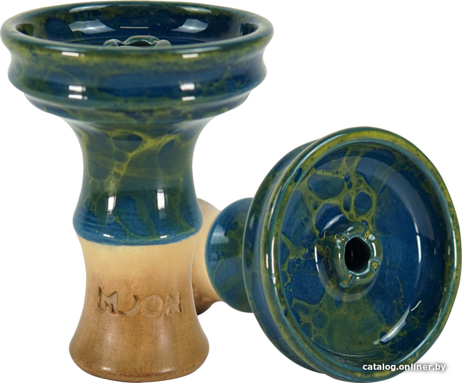 

Чаша Moon Hookah Phunnel Kitty Marble (blue yellow)