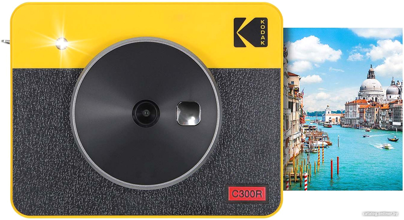 

Фотоаппарат Kodak Mini Shot 3 C300R (черный/желтый)