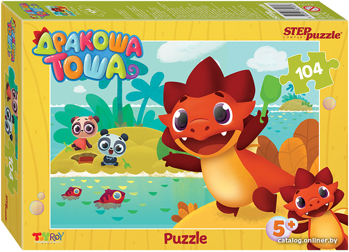 

Пазл Step Puzzle Дракоша Тоша 82182 (104 эл)