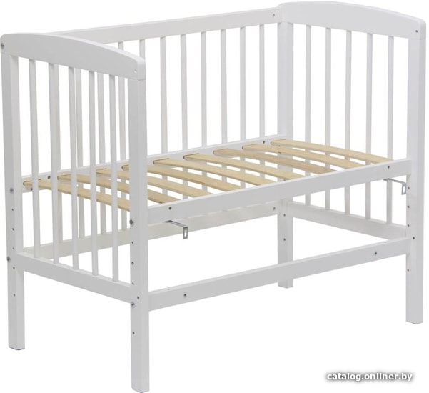 

Приставная детская кроватка Polini Kids Simple 100 (белый)