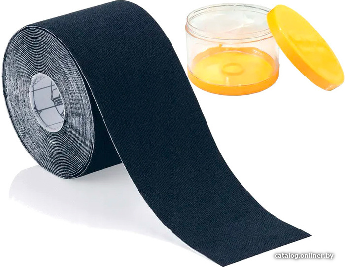 

Тейп Qmed Kinesio Tape 5 см x 5 м (черный)