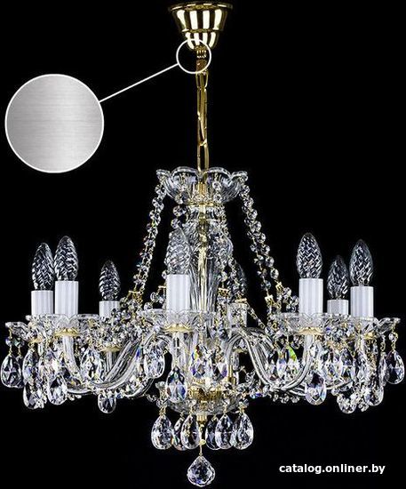 

Подвесная люстра ArtGlass Cassidy Viii. Nickel Ce