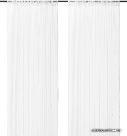 

Комплект гардин Ikea Ирмали 1.45x3 м 204.647.77 (белый, 2 шт)