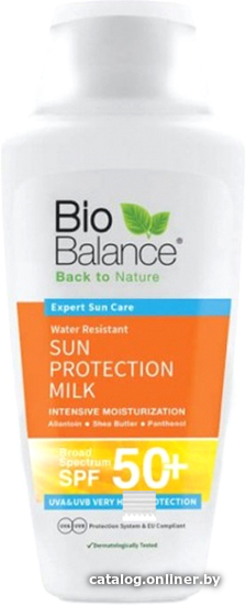 

Молочко солнцезащитное Bio Balance Водостойкое SPF50+ 150 мл