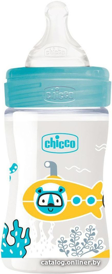 

Бутылочка для кормления Chicco Well-Being Boy 00028611200000 (150 мл)