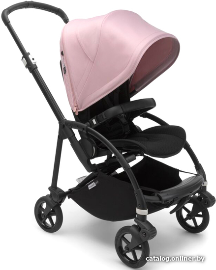 

Коляска прогулочная «книга» Bugaboo Bee6 (black/black/soft pink)