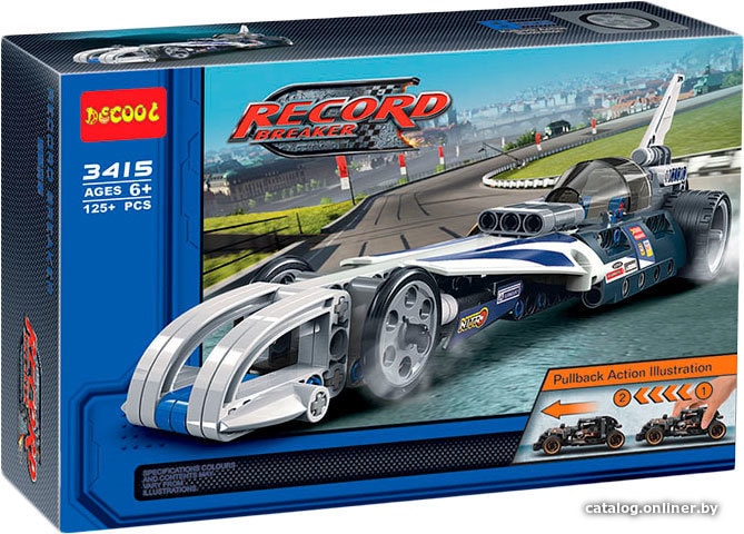 

Конструктор Decool 3415 Рекордсмен