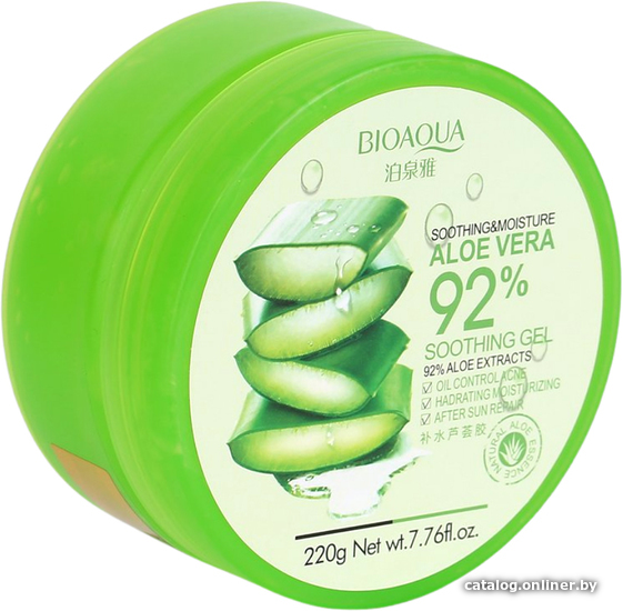 

Bioaqua Гель для тела С натуральным соком Aloe Vera 220 г