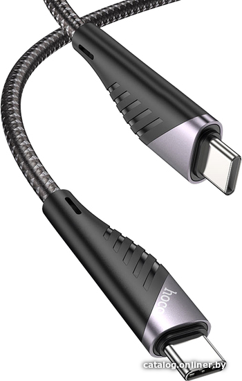 

Кабель Hoco U95 Freeway USB Type-C - USB Type-C (1.5 м, черный)