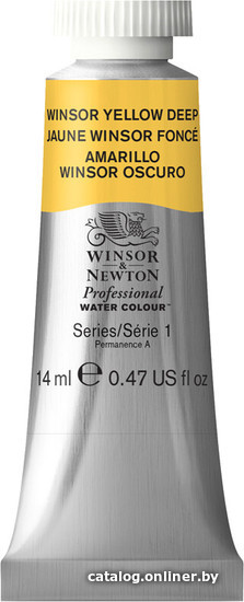 

Акварельная краска Winsor & Newton Professional 105731 (14 мл, винзор желтый густой)