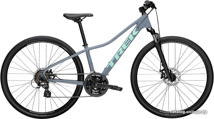 

Велосипед Trek Dual Sport 1 Women's L 2021 (голубой)