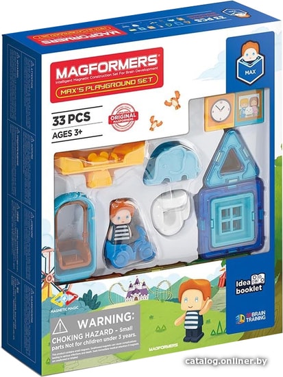 

Конструктор Magformers Max's Playground Set 705008