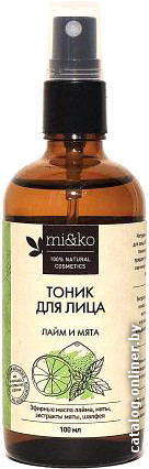 

mi&ko Тоник для лица Лайм и мята (100 мл)