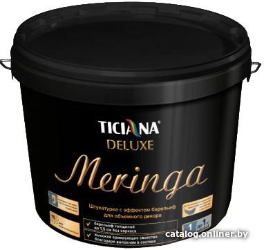 

Декоративная штукатурка Ticiana Deluxe Meringa (4.5 л)
