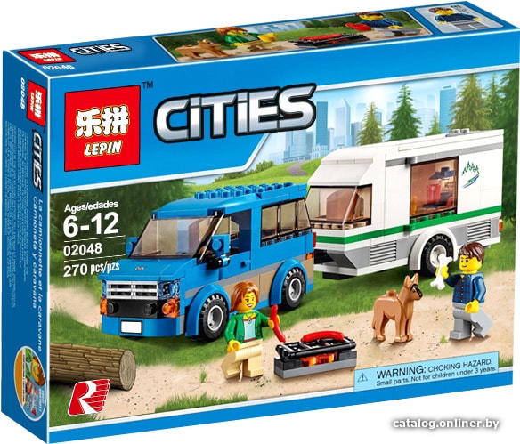 

Конструктор Lepin 02048 Фургон для путешествий