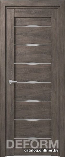 

Межкомнатная дверь Юркас Deform D3 ДО 70x200 (дуб шале графит/мателюкс)