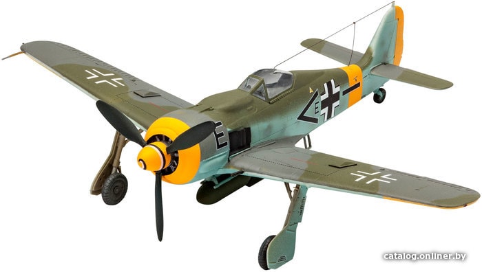 

Сборная модель Revell 03898 Немецкий истребитель Focke Wulf Fw190 F-8