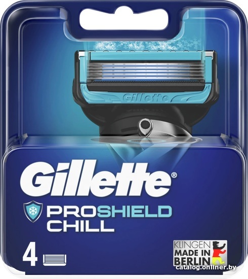 Сменные кассеты для бритья gillette fusion proshield 8 шт