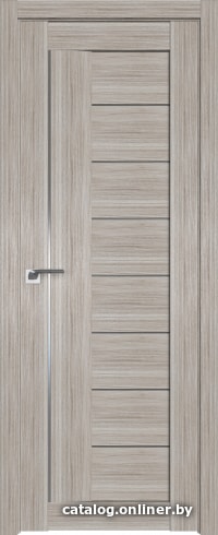 

Межкомнатная дверь ProfilDoors 17X 90x200 (капучино мелинга/стекло графит)
